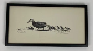 Leslie C. Kouba (American, 1917-1988) signed Artist Proof of The Ducks Crossing - Picture 1 of 10