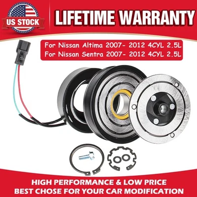 A/C Compressor Clutch Kit for Nissan Sentra 4CYL 2007 2008 2009 2010 2011 2012 - Image 1 of 4