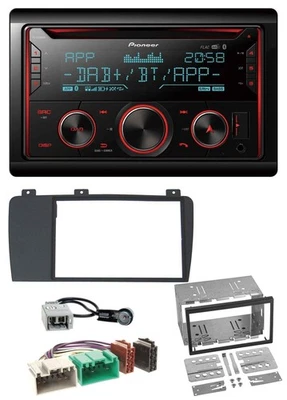 Pioneer 2DIN DAB MP3 Bluetooth USB CD Autoradio für Volvo S60 V70 XC70 04-09 - Bild 1 von 4