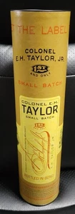 Colonel E.H. Taylor Bourbon Leerflasche mit Tube ungespült - Bild 1 von 3