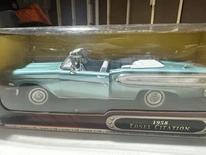 1958 Edsel Citation Convertible Road Signature Light Green 1/18 - Picture 1 of 7