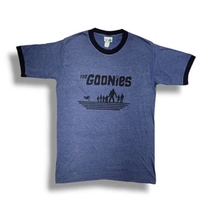 Vintage The Goonies By Ripple Junction Ringer Blue T-Shirt Men's M USA Made - Picture 1 of 11