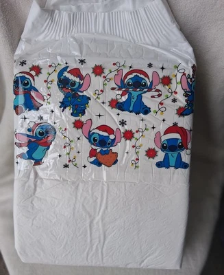  Mega Pañal Desechable ABDL para Adultos - Puntada de Navidad - LEER DESCRIPCIÓN COMPLETA Foto 1 de 2