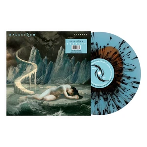 HALESTORM Everest NEW BLUE/OCHRE BLACK SPLASH VINYL W/HYPE STICKER SOLD OUT! - Picture 1 of 3