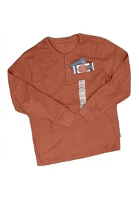 Gap Henley T-Shirt Herren Gr. Small 100% Baumwolle Langarm Jersey Rippbündchen - Bild 1 von 3