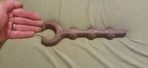 Eisenbahn Hubbard Werkzeug 10" Spike Puller, 3 gekugelt, geschmiedet High Carbon, alt! - Bild 1 von 5