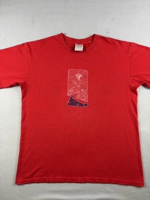 Vintage Rusty Skate Shirt Mens Large Short Sleeve Surfing Skateboard Surf Y2k - Image 1 of 4