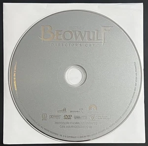 NEW BEOWULF (DIRECTOR'S CUT) (2007) - DVD disc only in white paper sleeve - Picture 1 of 1