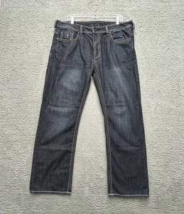BUFFALO DAVID Bitton Driven Basic Straight Jeans 36x30 (eigentlich 38x30) Dark Wash - Bild 1 von 18