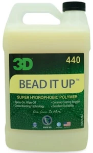 3D bead it up. Ceramic coating booster. Super hydrophobic polymer. 3.78litres - Picture 1 of 1