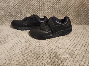 Brooks Addiction Walking Shoes Mens Size 10 4E Wide Black Leather - Picture 1 of 5