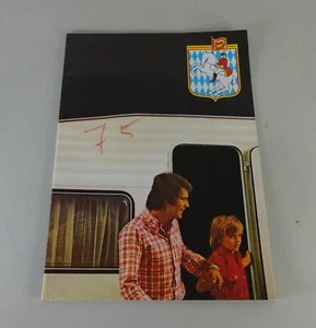 Prospekt / Broschüre Kornett Wohnwagen-Programm 340 N - 815 TK Stand 1975 - Bild 1 von 2