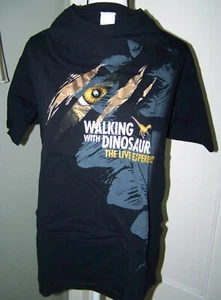WALKING WITH DINOSAURS THE LIVE EXPERIENCE NEW YORK CITY BLACK TEE SHIRT - LARGE - Picture 1 of 1