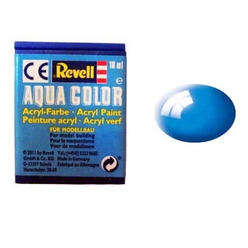 Acrylique Couleur REVELL Aqua Acryl Paint Verf Peinture Bleu 36152 - Photo 1/1