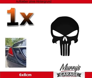 Punisher Sticker Autoaufkleber Aufkleber Decal Auto fun Scooter Tuning Skull - Picture 1 of 47