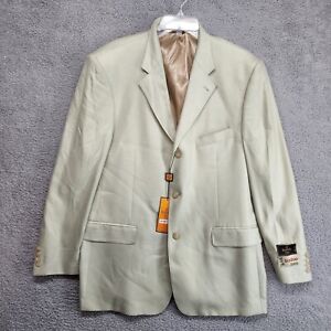 New Baroni Uomo Bamboo Blazer Sport Jacket Men's Size 44R
