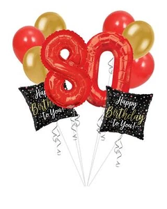 Ramo de globos Happy Birthday to You, globos de fiesta de cumpleaños (10 globos) - Imagen 1 de 1