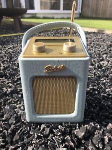 Roberts Revival Mini DAB Radio in Pastel Duck Egg Blue - Used