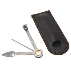 Curapipe per la pulizia della pipa nettapipe in legno e acciaio fumatori lusso - Picture 1 of 1