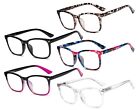 Eyekepper 5 Pack Reading Glasses Stylish Readers Womens Eyewear Spring Hinge