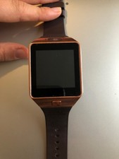 DZ09 Gold Bluetooth SmartWatch Phone mate for Android Samsung HTC LG Touc