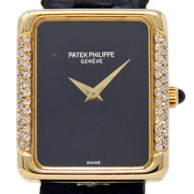 Patek Philippe 4311 18k Yellow Gold Onyx Dial Diamond *2 YEAR WARRANTY* #2057-1 - Image 1 of 4