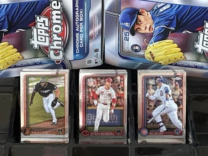 2025 Topps Chrome Baseball - Base Singles - 1-300 - Pick Your Card - Bild 1 von 1