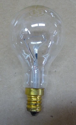 4 Pack 40 Watt A15 CLEAR CANDELABRA BASE LONG LIFE LIGHT BULBS - Image 1 of 4