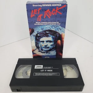 Let It Rock VHS Dennis Hopper Terrence Robay Romana Sweeny - Picture 1 of 5