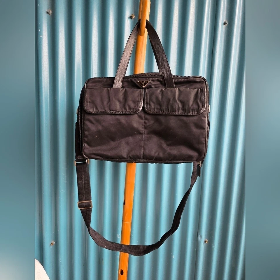 Maletín negro para hombre Prada Foto 1 de 4