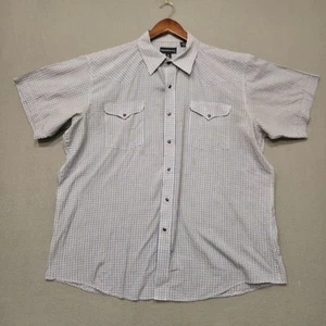 Panhandle Slim Men's Multicolor Short Sleeve Pearl Snap Western Shirt Size XL - Picture 1 of 7