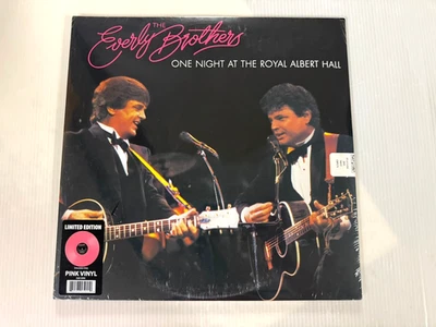 EVERLY BROTHERS One Night at the Royal Albert Hall 2xLP New! Sealed! PINK VINYL - Image 1 of 3