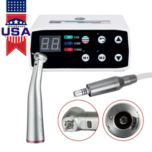 Motore elettrico brushless LED dentale stile NSK + manipolo fibra ottica 1:5 LED - Foto 1 di 5