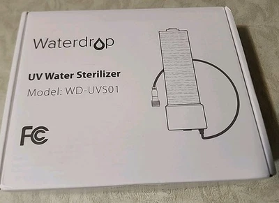 Waterdrop LED UV͎ Ultrąviolët Water Filter for Under Sink Water Filter System (A - Image 1 of 4