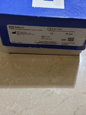 5098-27 Welch Allyn DS66 扳机 Aneroid 带成人 11 袖 — 第 1/4 张图片