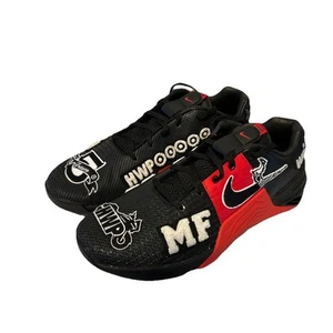 Nike Metcon 8 MF Mat Fraser CrossFit Black Red Men's Sneakers Sz 11.5 - Picture 1 of 9