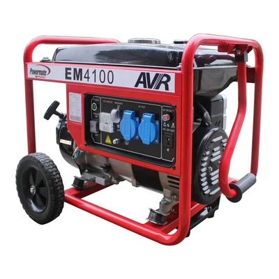 Generatore Pramac EM4100 con ruote integrato 3,5 kW 230 Volt a Benzina - Immagine 1 di 4