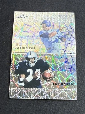 Bo Jackson 2024 Leaf 金属双/25 遥控皇家突袭者队 — 第 1/2 张图片