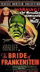 The Bride of Frankenstein (VHS, 1991)