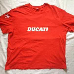 DUCATI DUCATINA UNISEX RED XL T-SHIRT BIKER MOTORCYCLE - Picture 1 of 12