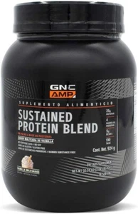 GNC AMP | Sustained Protein Blend - Vanilla Milkshake (28 Servings) - Picture 1 of 1