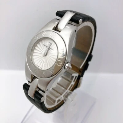 Женские швейцарские кварцевые наручные часы Baume & Mercier Linea 65305 специальный серебряный циферблат - Изображение 1 из 4