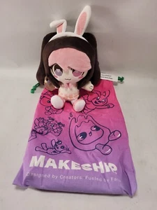 Makeship Plush Strawb Bunny Plushie ASMR YouTuber Limited Only 403 Made - Picture 1 of 10