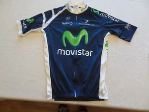 Movistar Cycling Team Jersey Men’s Size 4 Full Zip Nalini - Picture 1 of 9