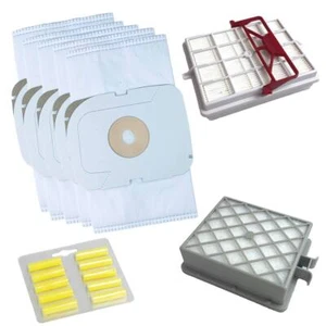 10 Sacchetti Incl. Set Filtri Deodorante Adatto per Lux Intelligence - Imagen 1 de 5