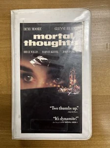 Mortal Thoughts VHS - 1991, Columbia Tristar Home Video release, Demi Moore - Picture 1 of 4