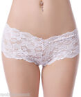Ladies White Sexy French Knickers Underwear Briefs Thongs G String Shorts Pants
