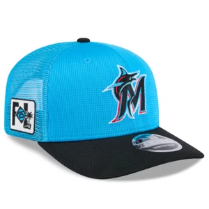 Miami Marlins New Era 2025 Spring Training 9SEVENTY Trucker Snapback Hat Cap - Picture 1 of 7