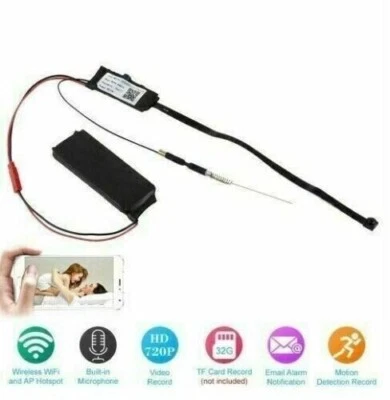 Mini videocamera microspia nascosta video colori AHD IP WIFI micro - Immagine 1 di 2