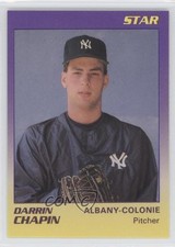 1989 Star Albany Colonie Yankees Darrin Chapin #3